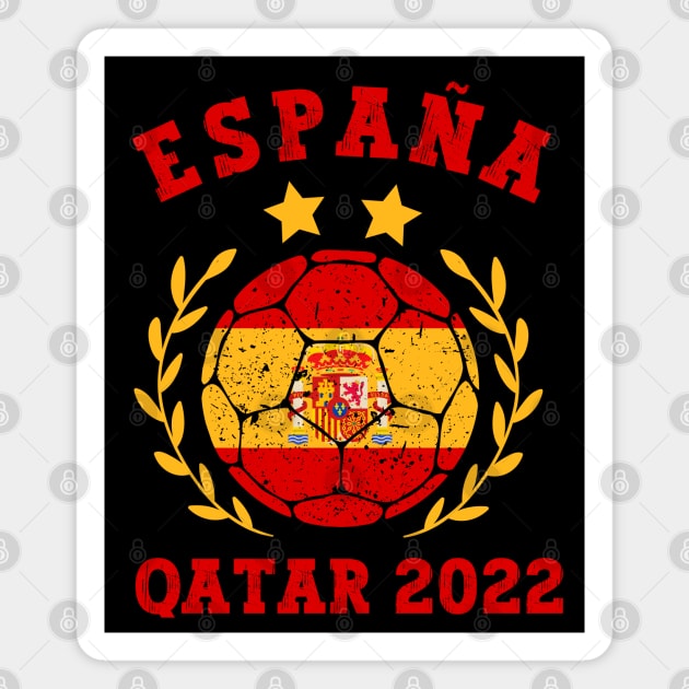 Espana Futbol Magnet by footballomatic